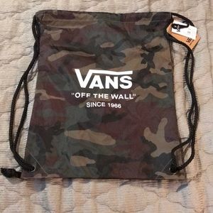 NWT VANS Drawstring Backpack
